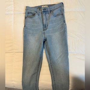 Madewell roadtripper jeans -high waisted